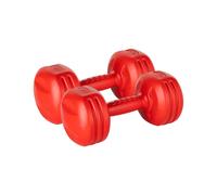 Set di manubri bituminosi da 2x3 kg per esercizi REBEL