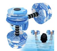Set Di Manubri - Dumbers Acquatici, Galleggianti In Schiuma | Fitness In EVA Impermeabile Per Acquagym, Allenamento Di Resistenza In Piscina, Coppie Di Leggeri Per Crema