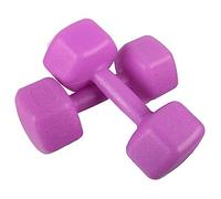 set di manubri, Set di manubri, set pesi, 8 paia for donna, fitness, yoga, esercizi perdita peso, esagonali, a casa(Pink,4kg (2kg*2))