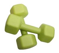 set di manubri, Set di manubri, set pesi, 8 paia for donna, fitness, yoga, esercizi perdita peso, esagonali, a casa(Grün,10kg(5kg*2))