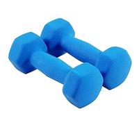 set di manubri, Set di manubri, set pesi, esagonali smerigliati, con for bodybuilding, fitness, sollevamento, allenamento a casa(Blue,3kg(1.5kg*2))