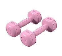 set di manubri, Set di manubri, set pesi, liberi, con bilanciere esagonale for l'allenamento della forza, scegli il(Pink,3kg)