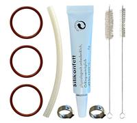 Set di manutenzione per tubo di ricambio, per gruppo di erogazione Siemens EQ serie (EQ.3 EQ.5 EQ.6 EQ.7 EQ.8 EQ.9 EQ.900) e Bosch VeroCup 100 300