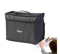 Set Di Marcatori - Marcatori A Doppia Punta Con Pennini Fini E Larghi | Penne Di Vernice Colorate Nella Custodia Per Organizzatore Portatile Per Progetti Artistici Di Disegni Fai -da -te Poster Poster