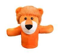 Set di marionette per bambini, con lupo, tigre, leone, scimmia e volpe, topi mobili, morbidi e interattivi, ideali per narrazione, lezione, prescolare, gioco di ruolo e regalo di compleanno