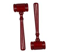 Set di martelletti da giudice in legno da 2 pezzi, martelletto for aula di tribunale for riunioni di presidenti di consigli di amministrazione e presidenti di club Martelli da carpentiere