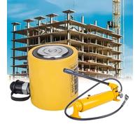 Set di Martinetti Idraulici con Cilindro da 2''/50 Mm di Corsa, Kit Martinetto con Pistone a Potenza Divisa, include Pompa Idraulica Manuale CP-180/700(30t-50mm/2in-cp700)