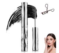 Set di mascara Ultimate Length & Curl, mascara incurvante for ciglia visibilmente sollevate, a lunga tenuta, anti-sbavature (include piegaciglia)(1 pc)