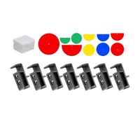 Set di maschere da carpenteria per scrivere riempitivi per calciare le dita dei piedi e scribi da soffitto Strumento per carpenteria Scribing Filler Jigs Set per la lavorazione del legno Strumento di