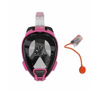Set Di Maschere Da Immersione Ocean Reef Aria QR+ Con Snorkie Talkie, Rosa