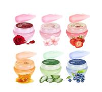 Set di maschere da notte per le labbra, kit per la cura delle labbra, maschera per le labbra, regalo per donne e ragazze, idratante esfoliante, balsamo per le labbra, maschera nutriente per prevenire