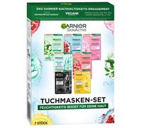 Set di maschere in panno per ogni tipo di pelle 7 maschere per il viso per pelli