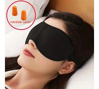 Set di maschere per gli occhi ultra sottili e traspiranti 3D (con tappi per le orecchie), lisce e confortevoli, maschere per il sonno per casa e viaggio, maschere per il sollievo dalla fatica durante 