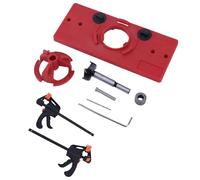 Set di maschere per la lavorazione del legno con cerniera a scomparsa da 35 mm, guida per foratura, localizzatore per armadietti, armadietti, set di guide per fori