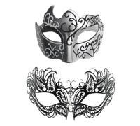 Set di maschere per mascherate per coppie, set di maschere | Masquerade Maschera da mascherata per coppia, Co