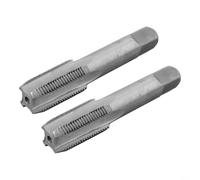 Set di maschi di grado professionale, 2 pezzi da 18 mm x 1 5 filettature metriche a destra per lavori in metallo