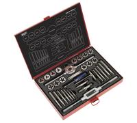 Set Di Maschi E Dadi Sealey 33 Pezzi Split Dies Metric/UNF/BSP AK3033