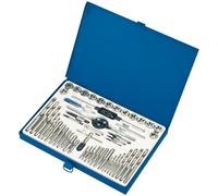 Set Di Maschi E Filiera Draper Metric UNF BSP 52 Pezzi Acciaio Al Carbonio 79204