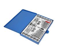 Set di Maschi e Filiere in Acciaio Ad Alta Durezza da 40 Pezzi per Utensili Manuali con Filettatura S, Wre e C Misura S