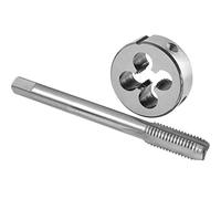 Set di maschi e filiere M8,5 x 0,5 destro, maschio for filettatura a macchina M8,5 x 0,5 e filiera tonda