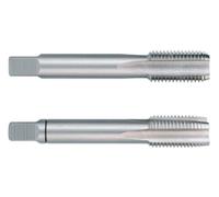 Set di maschi filettati a mano MF DIN 2181 HSS rettificati, ideale per creare filettature precise in metallo e riparare fili danneggiati.