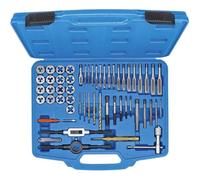 Set di maschi in pollici 56 pezzi 1/4-1/2 - Acciaio, per uso professionale - D-Work