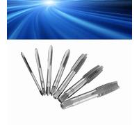 Set di Maschi per Filettatura 7 Pezzi set maschi filettatura M3, M4, M5, M6, M8, M10, M12 Set di Punte per Maschi per Trapano Filettatura Metrica Set di Maschi Juegos de brocas