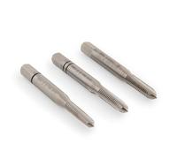 Set di maschi per filettatura professionale, M5, HSSG, 3 pezzi, affettatrice filettata, fresa anteriore, media e finita, set di maschi a mano metriche M5