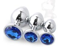 Set di massaggi per uomo e donna 3pcs Ànàle Game Props (Blu)