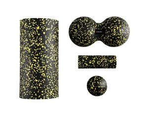 Set di massaggio HMS FSBM04 Dots Nero 295/150/240 mm