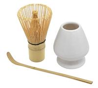 Set di matcha giapponese matcha whisker holder shisk whib set da tè tradizionale per tè al sapore orientale 3 pezzi di frusta giapponese