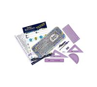 Set di matematica Helix Oxford Splash International 9 pezzi dagli otto anni in s