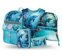 Set di materiale scolastico Baagl Zippy Delfino