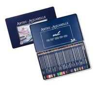 Set di matite colorate ad acquerello con custodia in metallo matita colorata con pennello fine Forniture artistiche per artisti per schizzi Colorazione Matite colorate vivaci