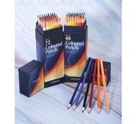 Set di matite colorate vibranti - 72 matite colorate ad anima morbida esagonali avanzate, utilizzabili per pittura, libri da colorare, schizzi e colorazione per adulti - set di matite colorate ad anim