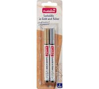 Set di matite da ritocco: 2 monete d'oro e argento, 1 pezzo - DM Germania marca - Compatibile con profissimo - Set Lackstifte 2tlg d'oro e Silber, 1 St