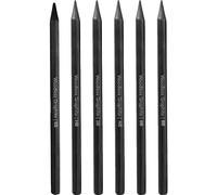 Set Di Matite in Grafite Senza Legno Professionale 6pcs, Bastoncini Di Carbone Disegno Schizzo Matita Set HB 2B 4B 6B 8B EE Per Studenti