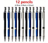 Set di matite meccaniche .0 mm per il a scuola, ricarica mine 2B nere/colorate, regalo per studenti utilizzate per scrivere schizzi, disegno e matite automatiche