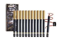 Set di matite per eyeliner colorate, 12 pezzi, eyeliner cosmetici | a prova di sbavature, strumenti per il trucco degli occhi artistici
