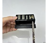 Set di matite per eyeliner e sopracciglia con 5 fori e 4 fori, di alta qualità, rosa, con temperamatite, pratico e multifunzionale, portabile, 1 pezzo, per trucco, economico, decorazione della stanza,