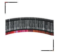 Set di matite per labbra professionali in 50 colori, a lunga durata, altamente pigmentate, lisce e facili da applicare, apprezzate da truccatori, coloristi e designer di bellezza, matite in legno da