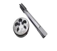 Set di matrici metriche for maschi a mano sinistra da 2 pezzi M2-M22, utilizzati for strumenti maschiatura e riparazione filettature interne ed esterne macchine utensili(2pcs M2x0.4)