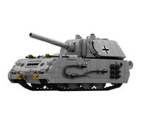 Set di mattoncini da costruzione militari, 802 pezzi, WW2, set da modello, mattoncini da combattimento principali, carro armato MOC, serbatoio da costruzione per bambini e adulti