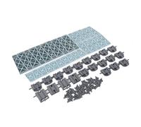 Set di Mattoncini da Costruzione per il Ponte della Pista, 92 Pezzi, Incoraggiano lo Sviluppo Intellettuale, un Ricco Set per creatività Infinita, Giocattolo Educativo per Migliorare