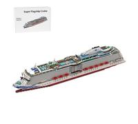 Set di mattoncini da crociera Royal Princess in scala 1/400 - 4595 pezzi, set di modelli da crociera super flagship progettato e autorizzato da bru_bri_mocs, regalo per gli amanti dei blocchi da