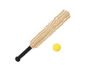 Set di mazza per bambini - Kit di allenamento per crickets per studenti con mazza, palla e mognone | Gioco all'aperto per l'apprendimento dello sport, gioco da giardino per piacere genitori-en