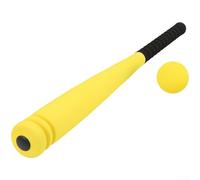 Set di mazze da baseball in schiuma per bambini con palla, morbida mazza in spugna EVA da 53,3 cm, per allenamento dei bambini, design leggero e antiscivolo, per uso interno ed esterno, strumento di
