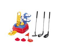 Set di mazze da golf per bambini, tee e bandiere, mazze retrattili per