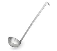Set di mestoli, Ø 7 cm, 30,5 cm, set da 4 pezzi, con manico a punta, acciaio al nichel