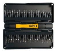 Wiha Set di bit DHT0004 – 40 pezzi misti con impugnatura ESD